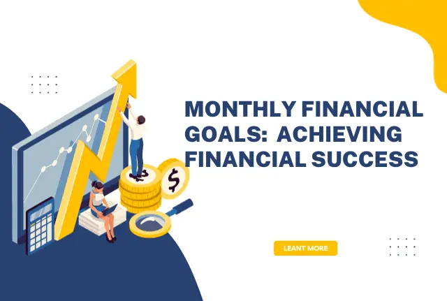 Monthly Financial Goals